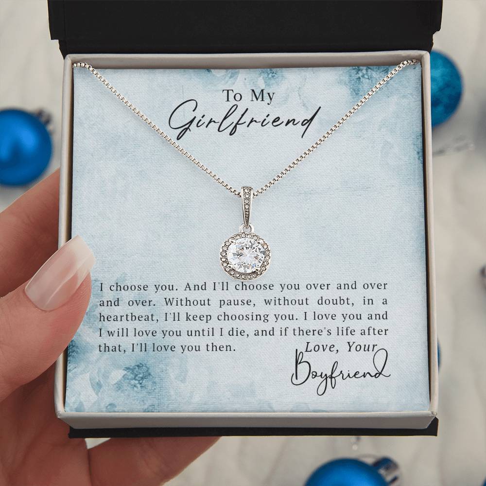 To My Girlfriend - Eternal Hope Necklace
