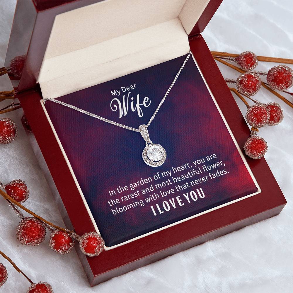 My Wife My Flower - Eternal Hope Necklace