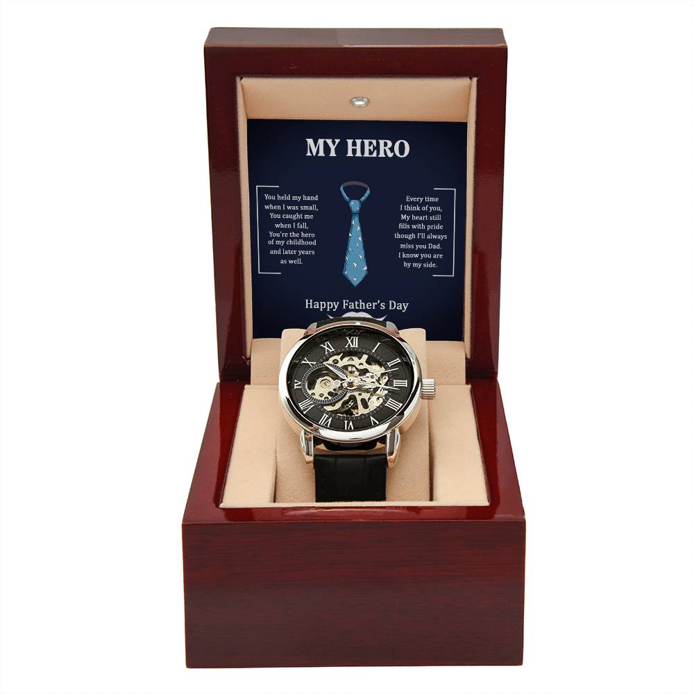 My Hero Dad - Openwork Watch