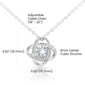 Never Forget - Love Knot Necklace