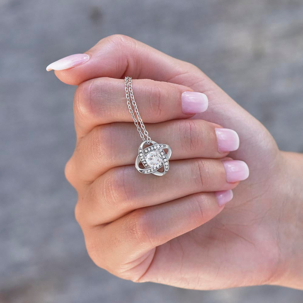 Never Forget - Love Knot Necklace