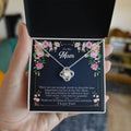 Forever Grateful - Love Knot Necklace