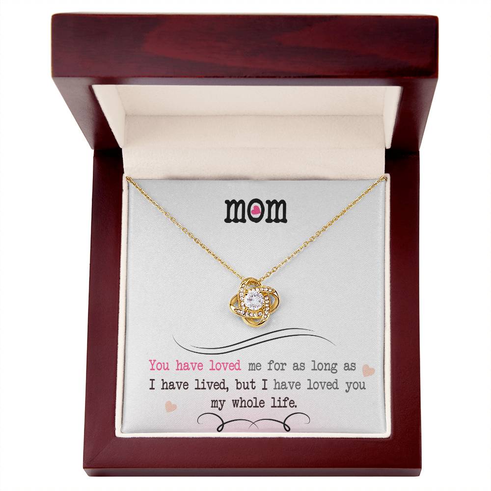 My Whole Life - Love Knot Necklace