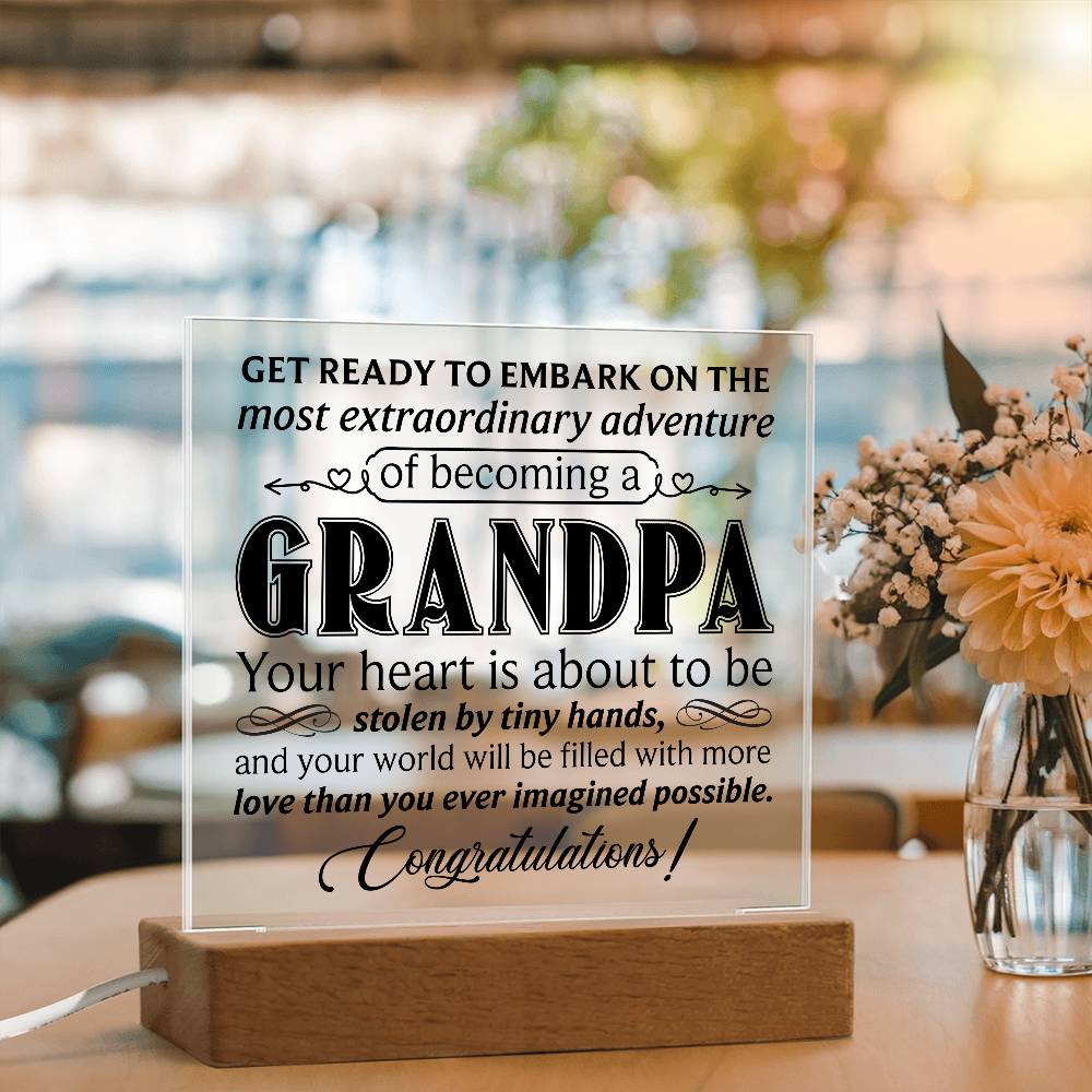 Grandpa – Acrylic Square