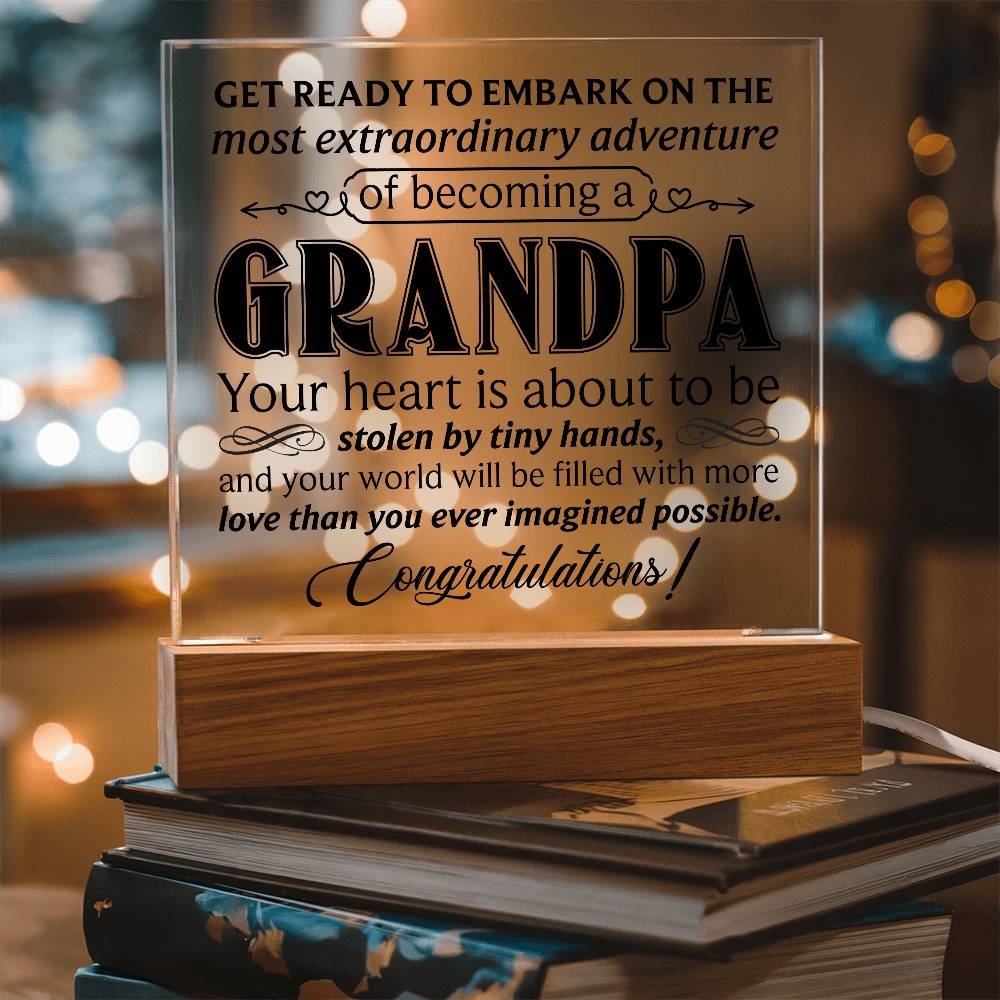Grandpa – Acrylic Square