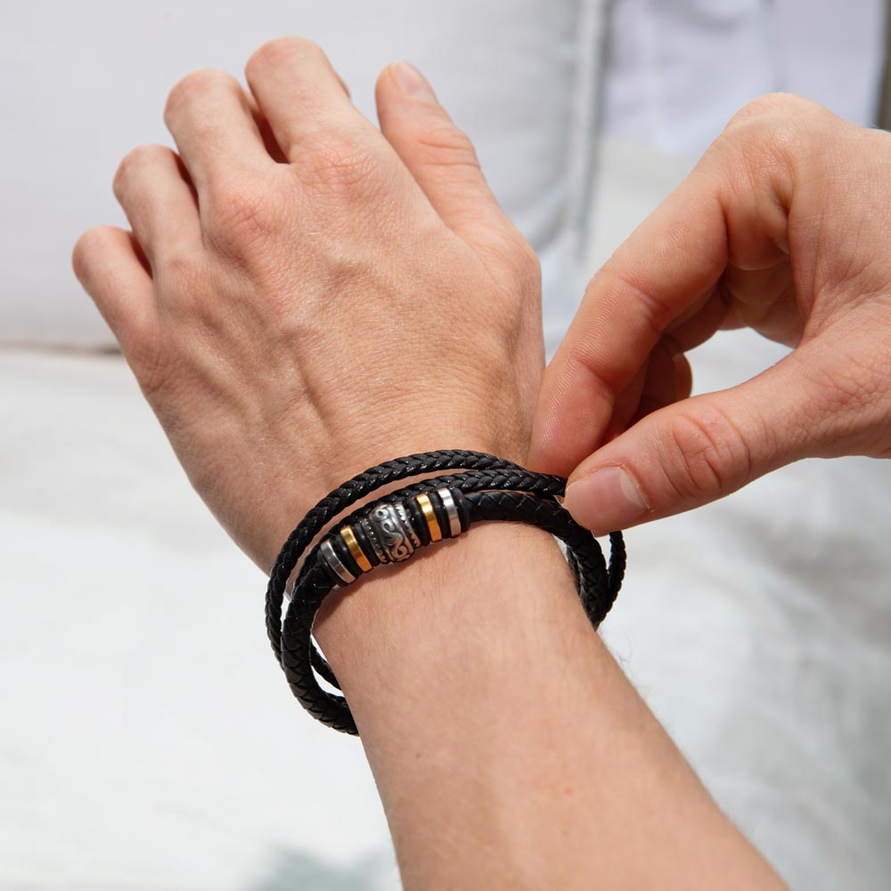 To My Stepdad Gift of Life – Bracelet