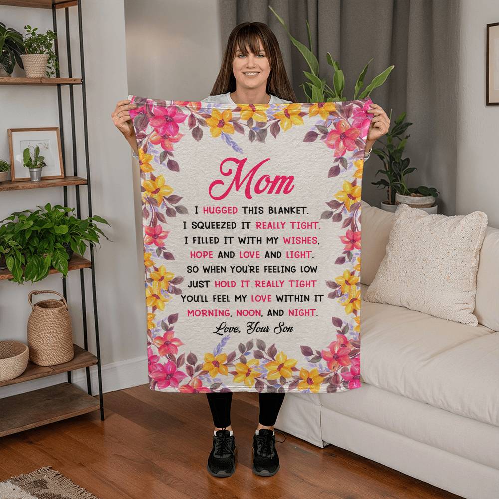 Mom You Will My Love In It – Coral Fleece Blanket