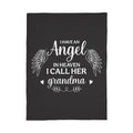 I Have an Angel in Heaven, I Call Her Grandma – Coral Fleece Blanket