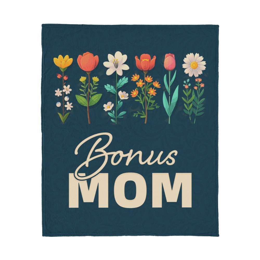 Bonus Mom – Jersey Fleece Blanket