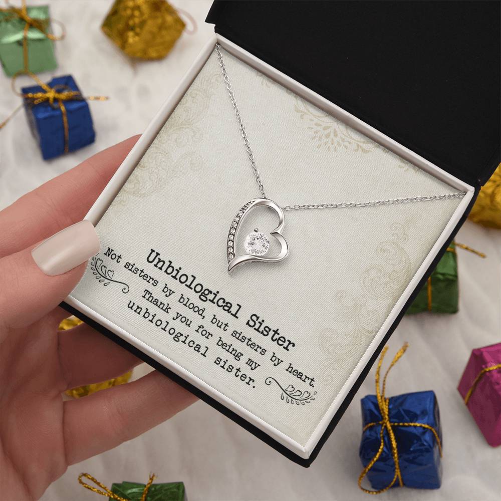 Unbiological Sister - Forever Love Necklace