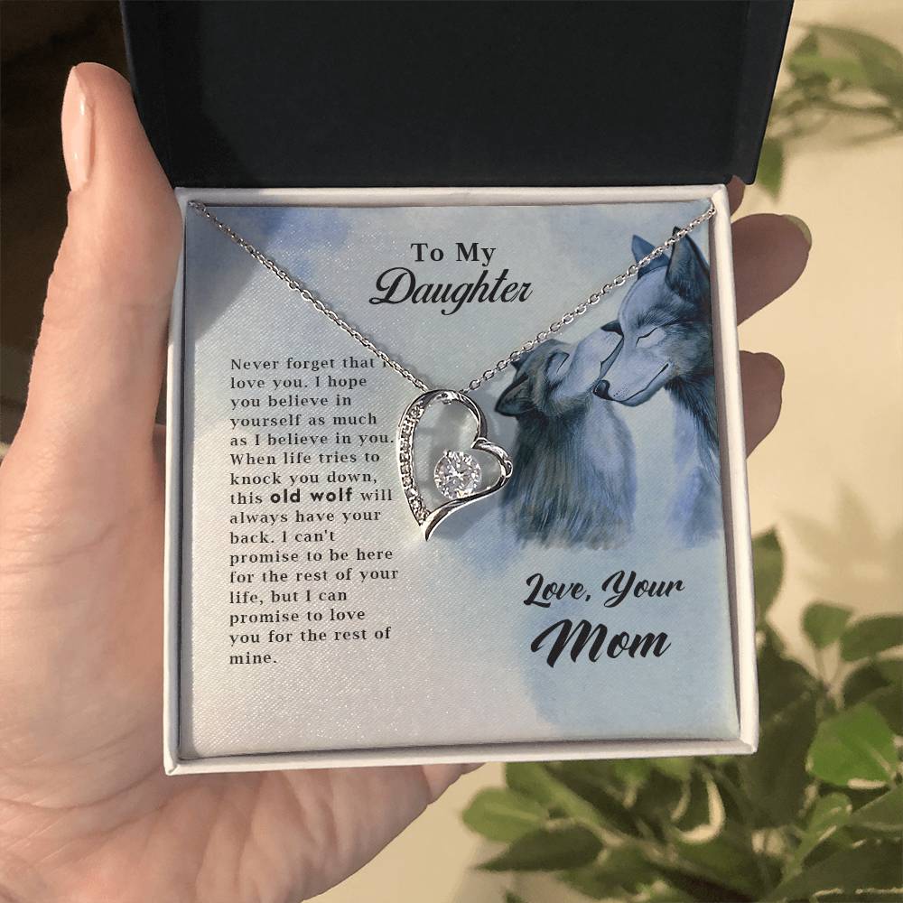 Old Wolf - Forever Love Necklace