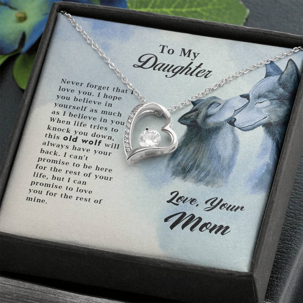 Old Wolf - Forever Love Necklace