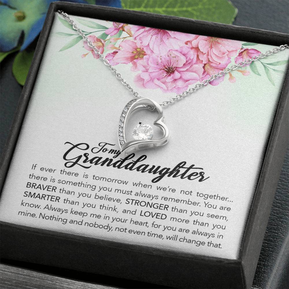 Brave Granddaughter - Forever Love Necklace