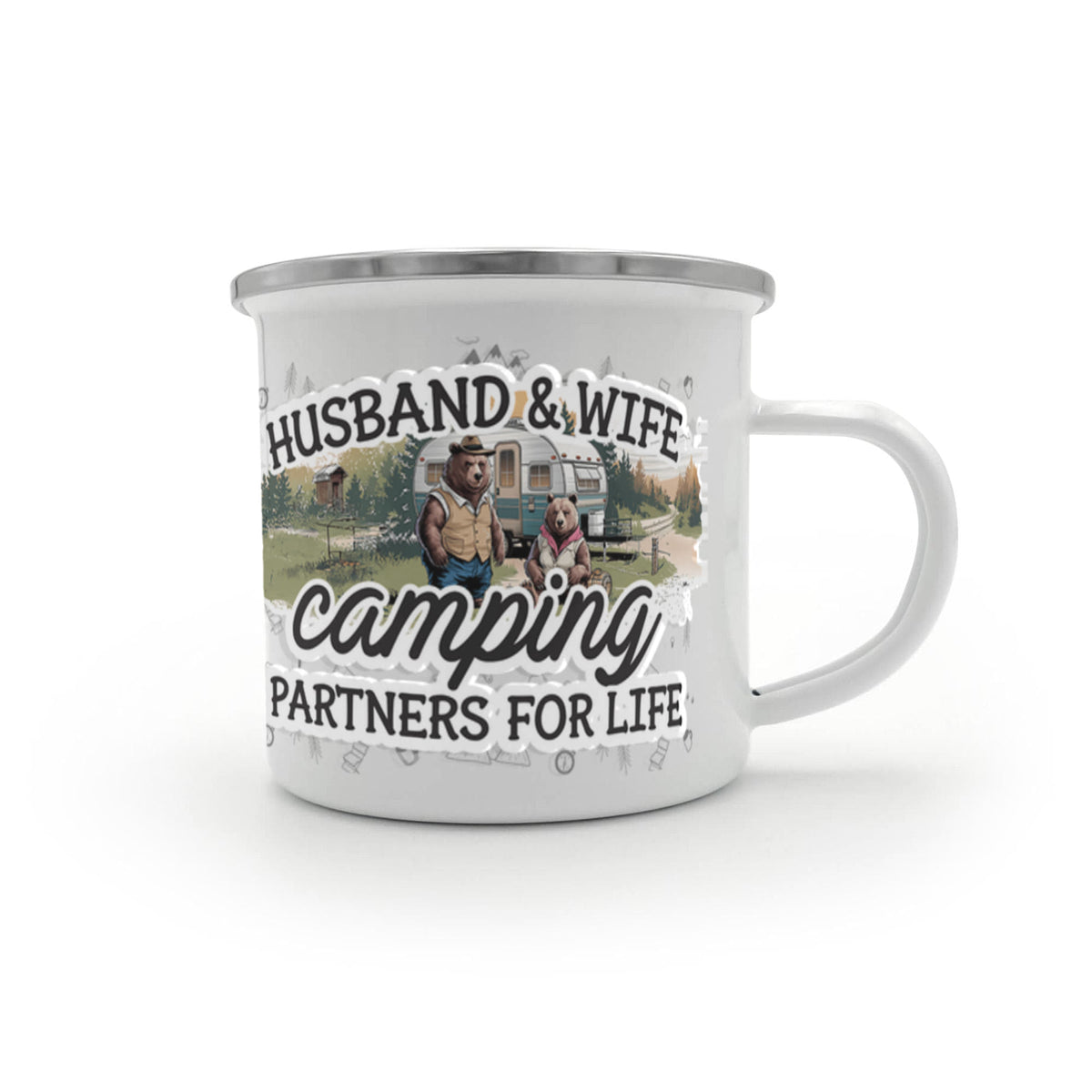 Camping Partners For Life - Camping Mug