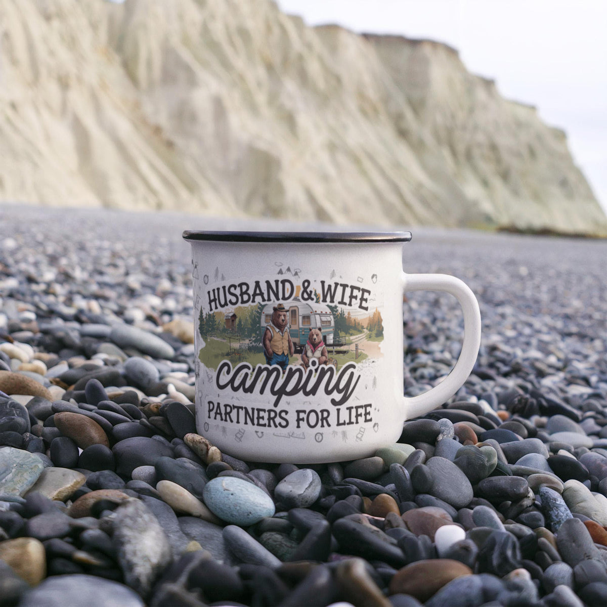 Camping Partners For Life - Camping Mug