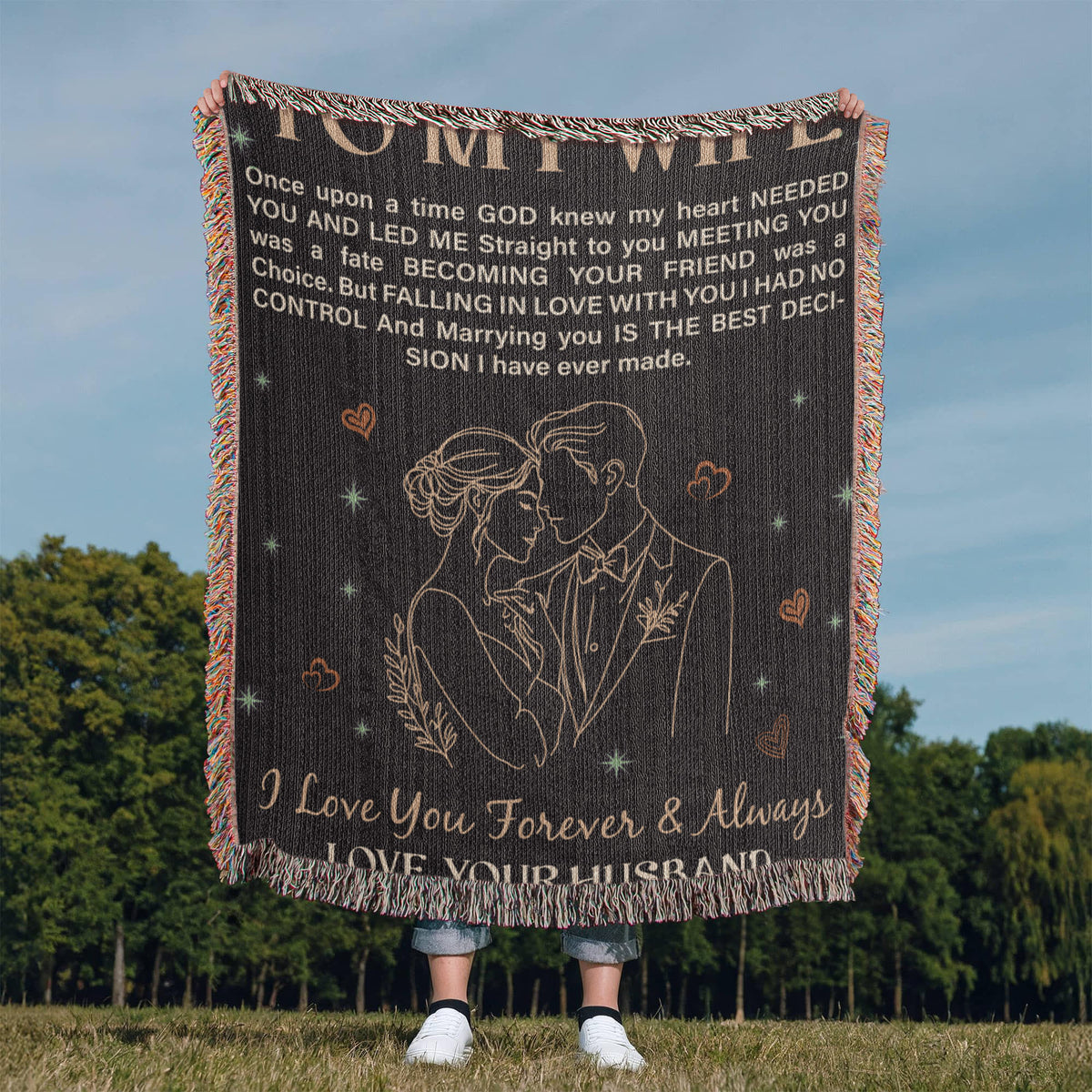 To My Wife - Heirloom Blanket