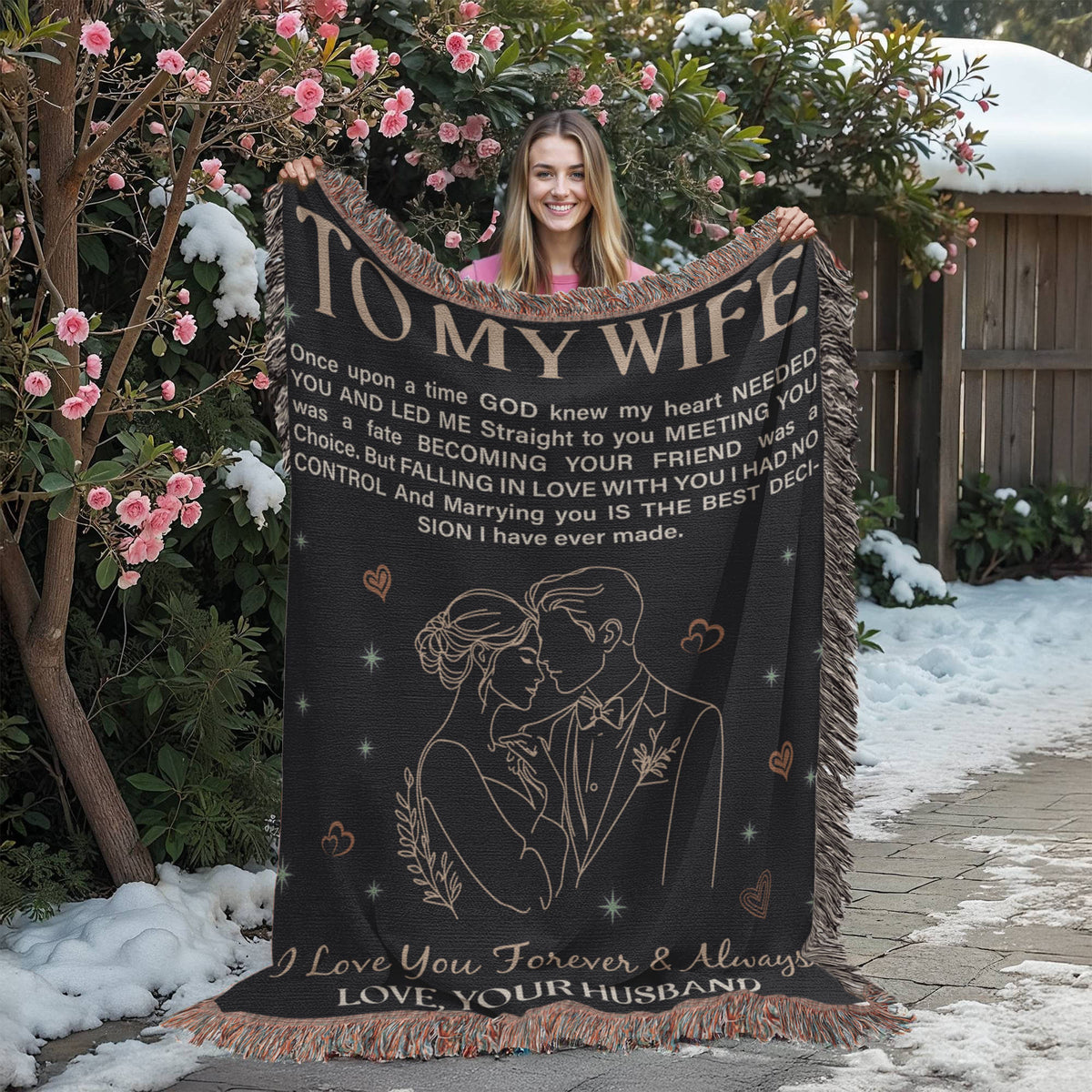 To My Wife - Heirloom Blanket